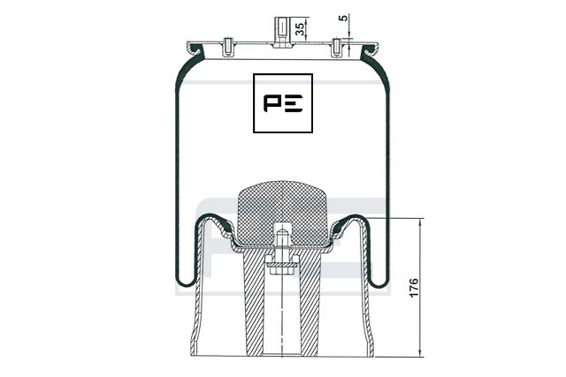 měch pérování SCHMITZ 084.454-74A