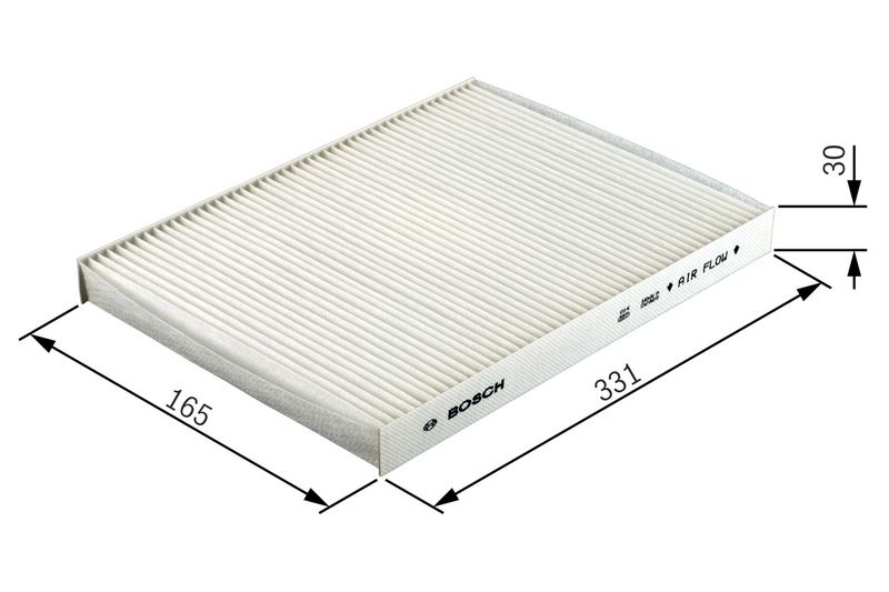 BOSCH 1 987 432 376 Filter, cabin air
