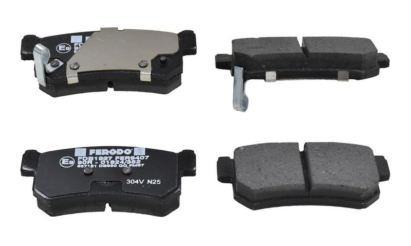 Plaquettes+de+frein+à+disque FERODO FDB1937