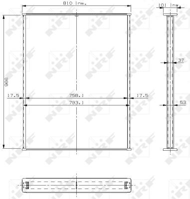 NRF 13012 Core, radiator
