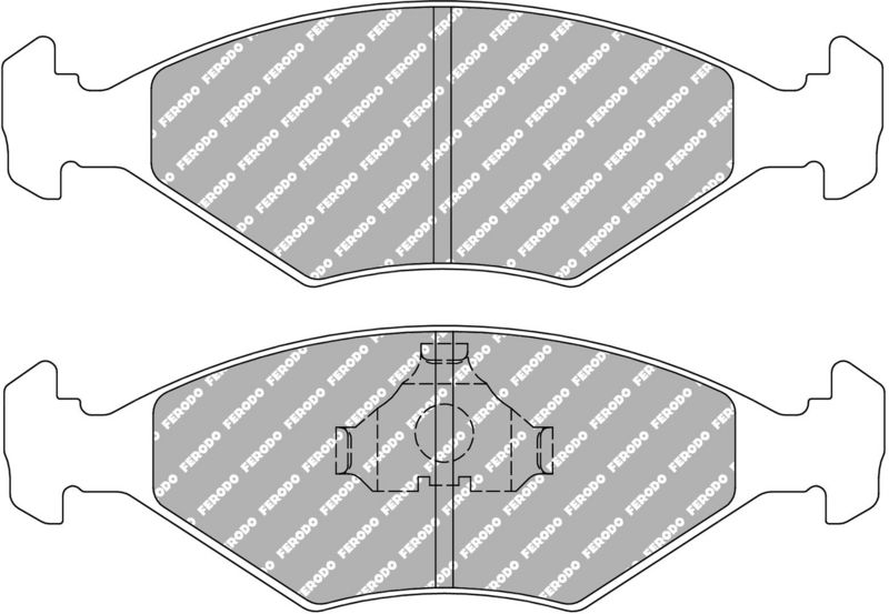 Komplet pločica, disk-kočnica FERODO RACING FCP519W
