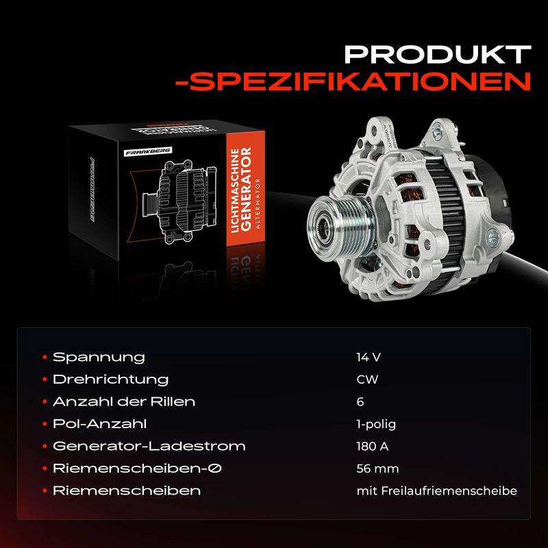 Frankberg 5481FB0032200 Alternator