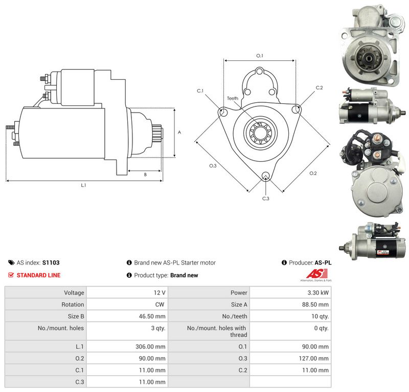 AS-PL S1103 Starter