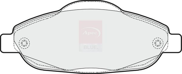 APEC Brake Pad Set, disc brake PD3098