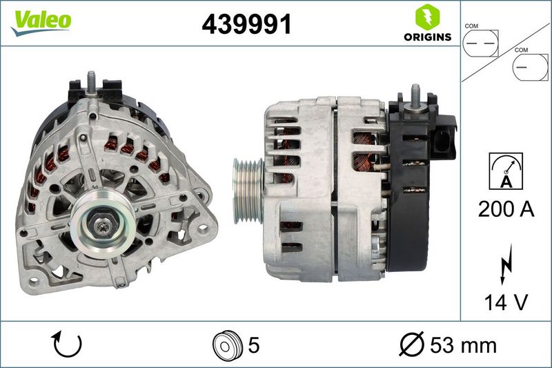 VALEO Dynamo / Alternator 439991