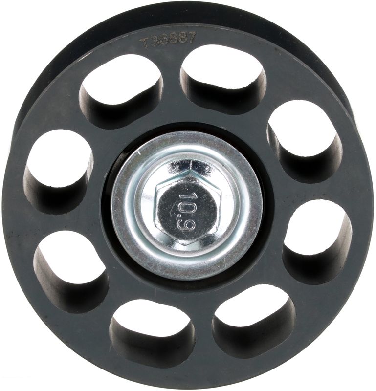 GATES T36887 Deflection/Guide Pulley, V-ribbed belt