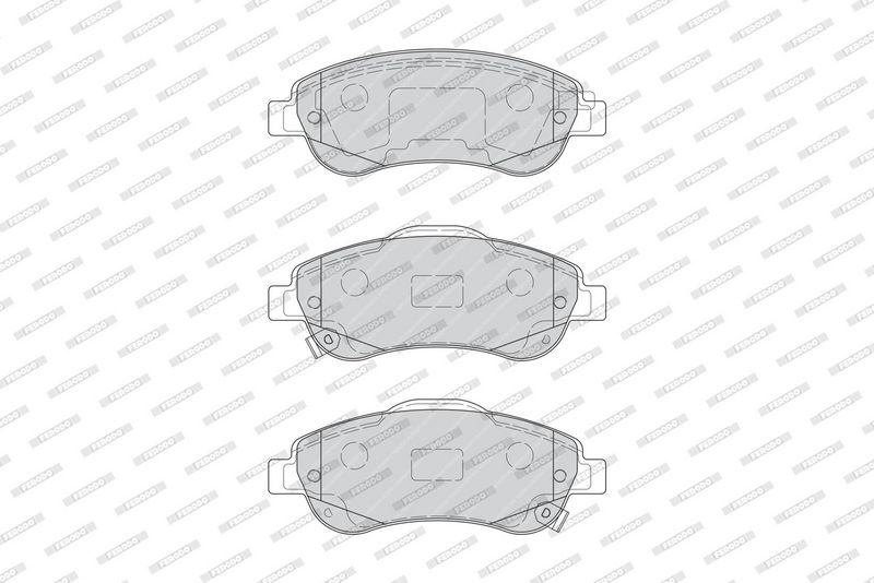 FERODO Plaquettes de frein à disque FDB4228