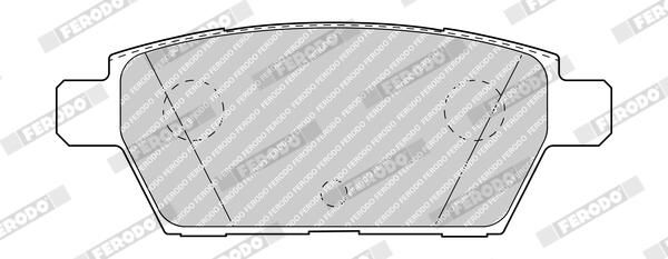 FERODO FDB4997 Brake Pad Set, disc brake