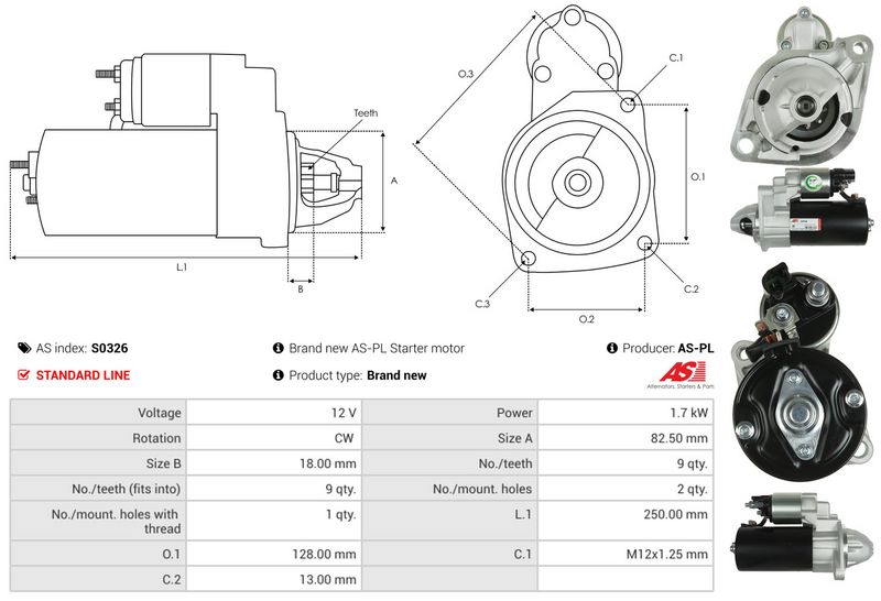 AS-PL S0326 Starter