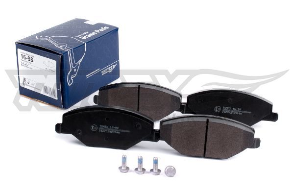 TOMEX Brakes TX 16-98 Brake Pad Set, disc brake