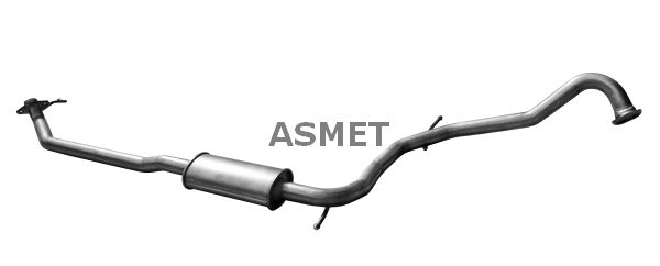 ASMET 13.033 Centre Muffler