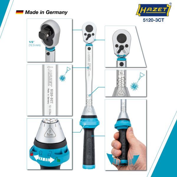 HAZET 5120-3CT Torque Wrench