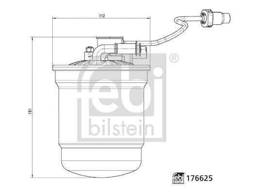 FEBI BILSTEIN 176625 Fuel Filter