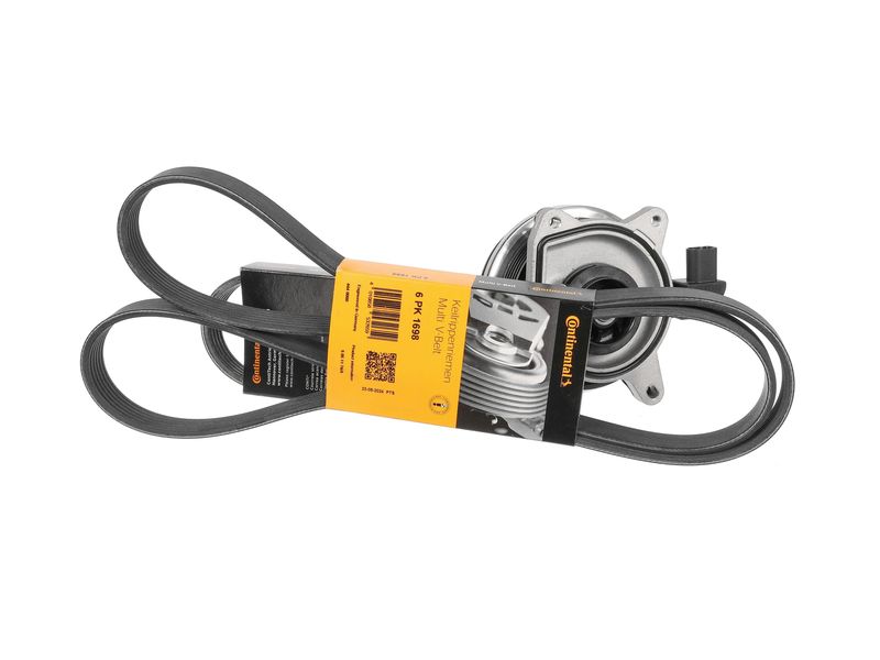 Product Image - Waterpomp + multi v-riemset - PW0010 - ET ENGINETEAM