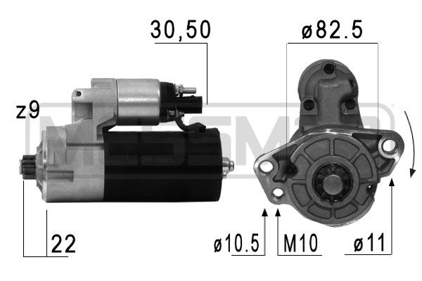 Стартер, Messmer 220683A