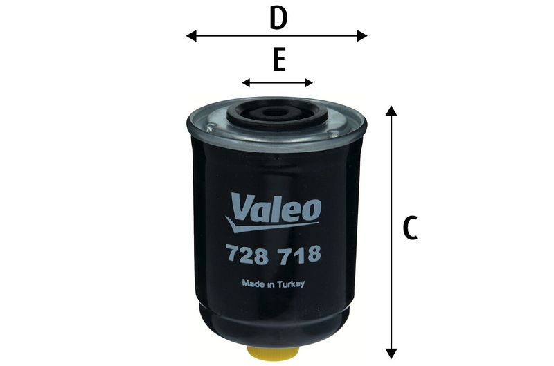 Filtre+à+carburant VALEO 728718