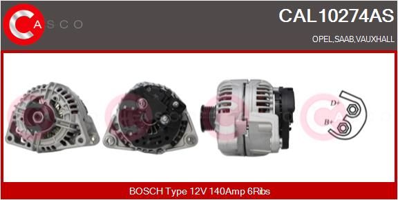 Генератор, Casco CAL10274AS