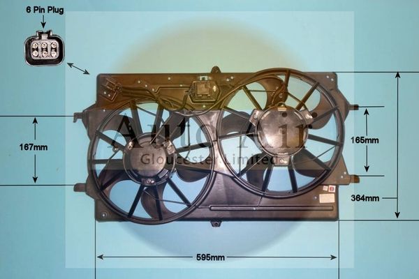 Auto Air Gloucester Electric Motor, radiator fan 05-1238