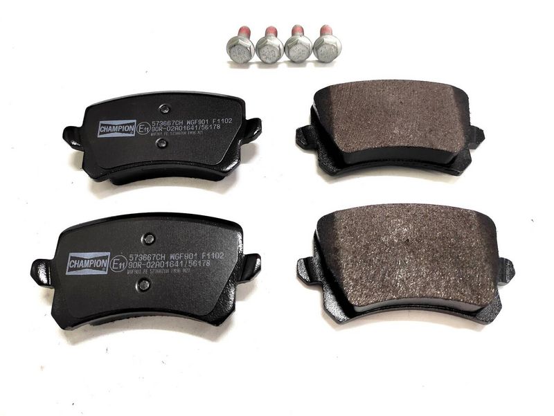 Plaquettes+de+frein+à+disque CHAMPION 573667CH