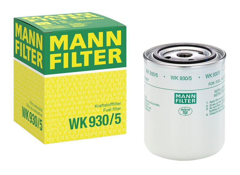 Kütusefilter, MANN-FILTER WK 930, 5
