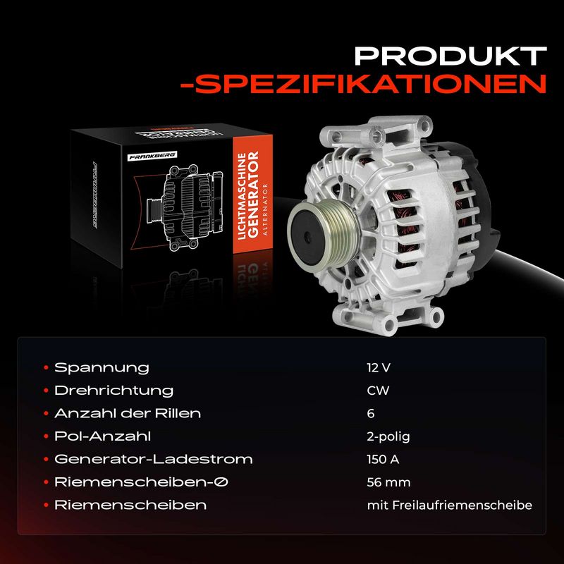 Frankberg 5481FB0049175 Alternator
