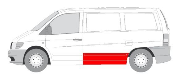 BLIC 6504-03-3541571P Quarter Panel