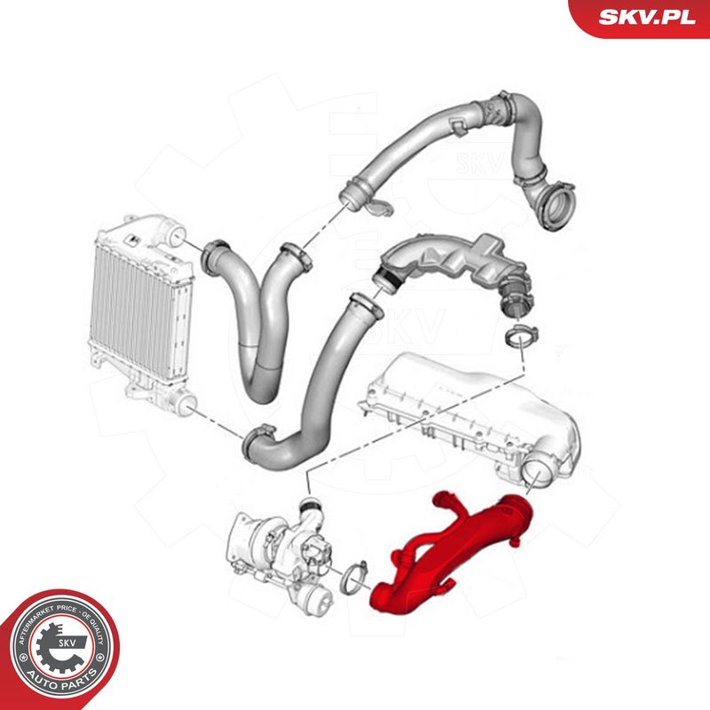 Laadimisõhu voolik, ESEN SKV 43SKV087