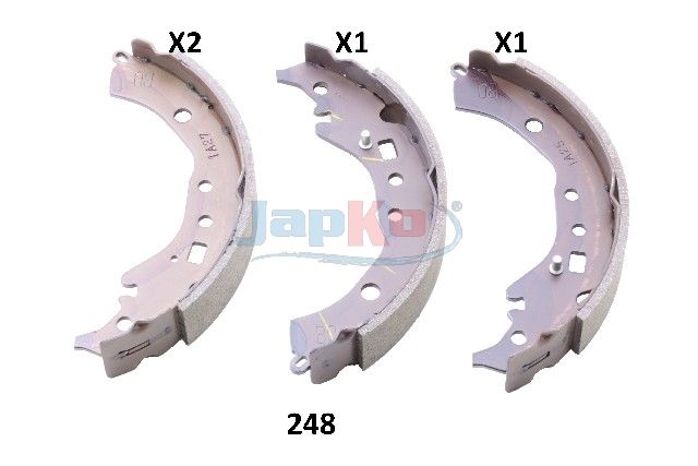 Piduriklotside komplekt, JAPKO 55248