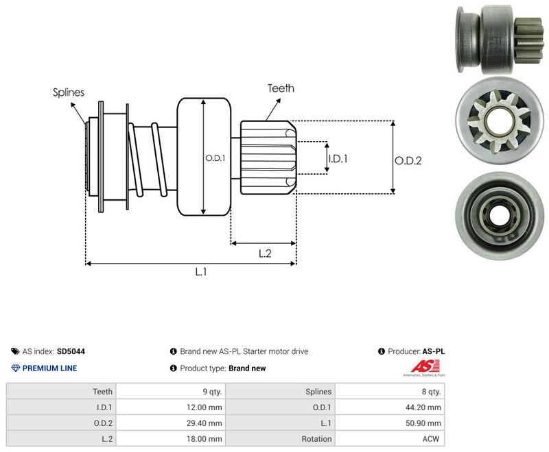 Vabajooks, starter, AS-PL SD5044