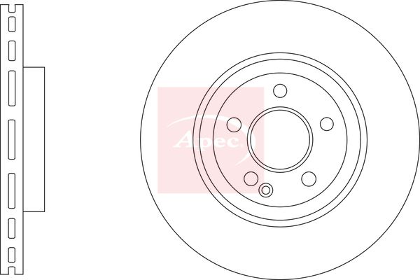 APEC Brake Disc DSK3431