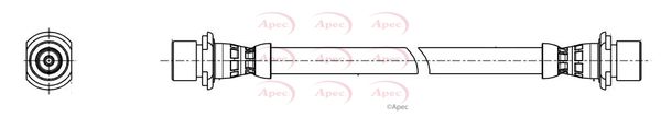 APEC Brake Hose HOS4497