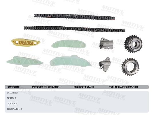 MOTIVE TCK268 Timing Chain Kit