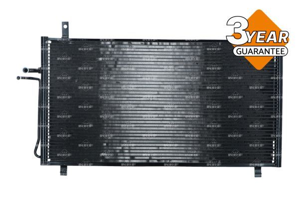 A/C condensator (met droger) past: NISSAN 350Z 3.5 09.02-12.09
