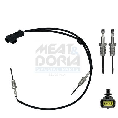 Sensor, temp. gas escape