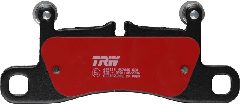 Piduriklotsi komplekt, ketaspidur, TRW GDB1875DTE