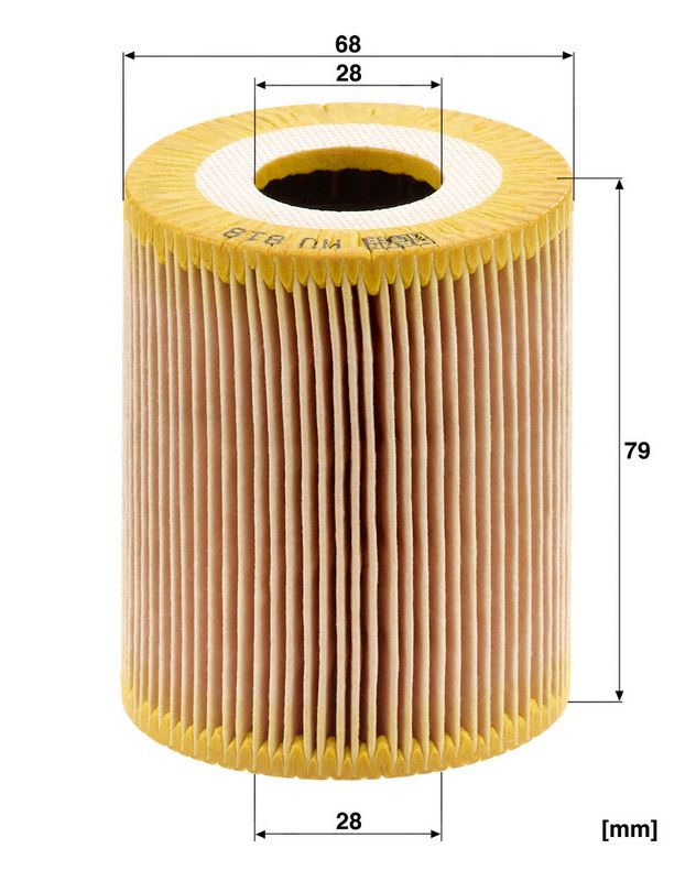 Õlifilter, MANN-FILTER HU 818 x