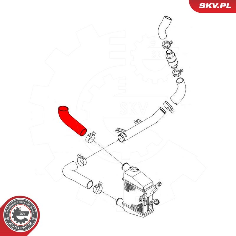 Laadimisõhu voolik, ESEN SKV 54SKV007