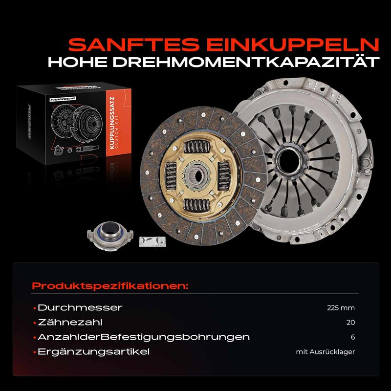 Frankberg 5481FB0037677 Clutch Kit
