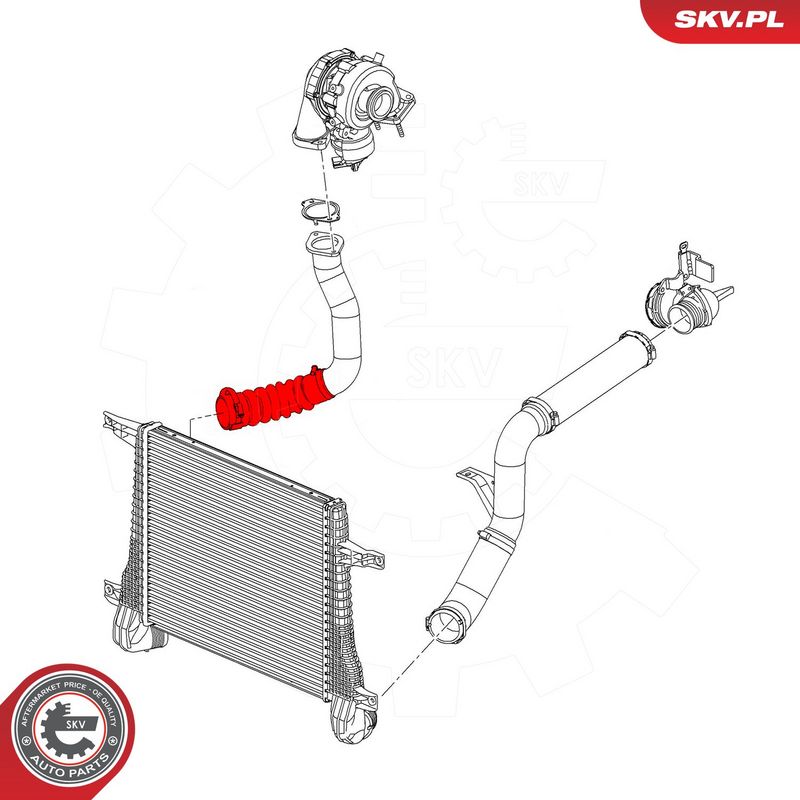 Laadimisõhu voolik, ESEN SKV 43SKV189