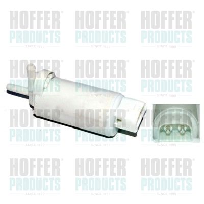 HOFFER mosóvízszivattyú, szélvédőmosó 7500131