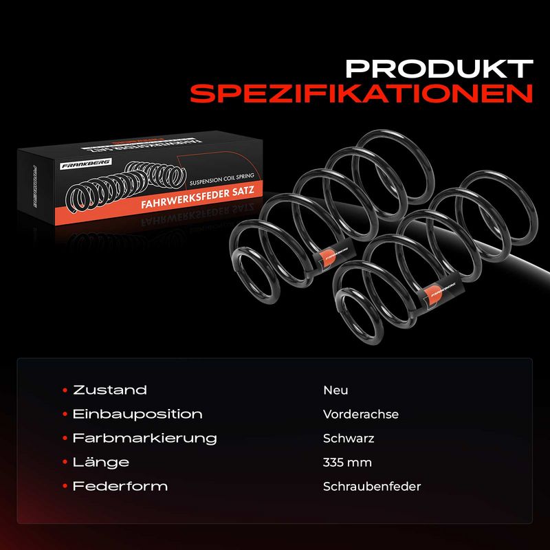 Frankberg 5481FB0051573 Suspension Spring