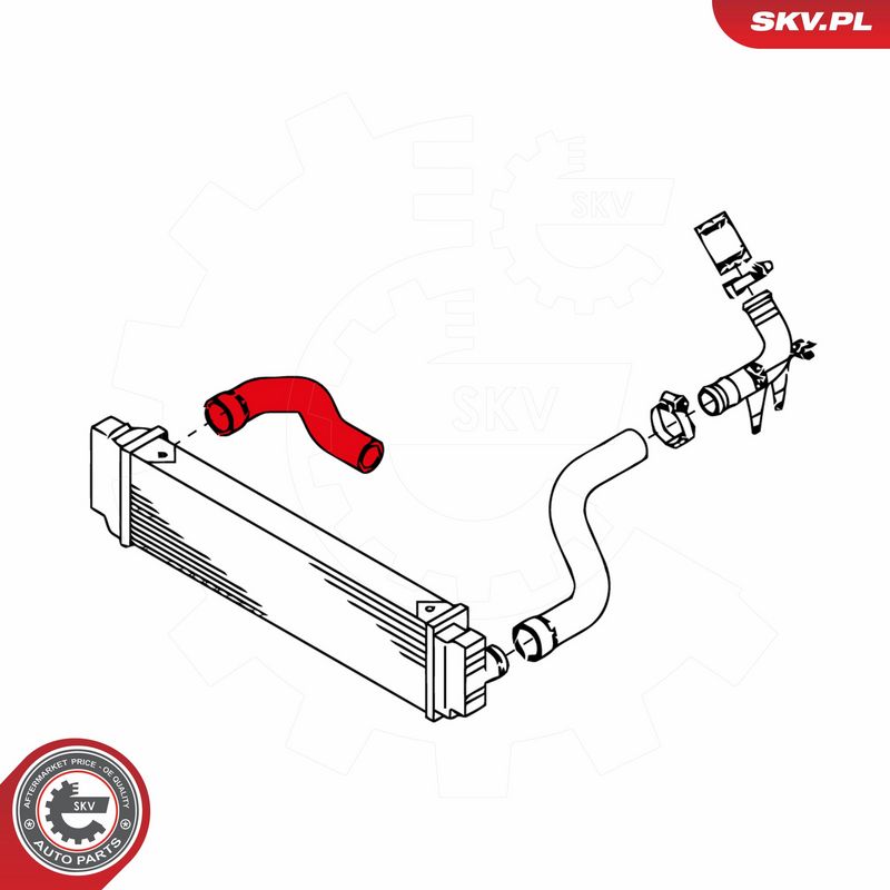 ESEN SKV 43SKV012 Charge Air Hose