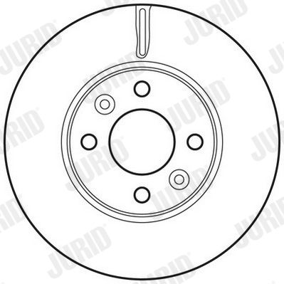 JURID 562636JC Brake Disc