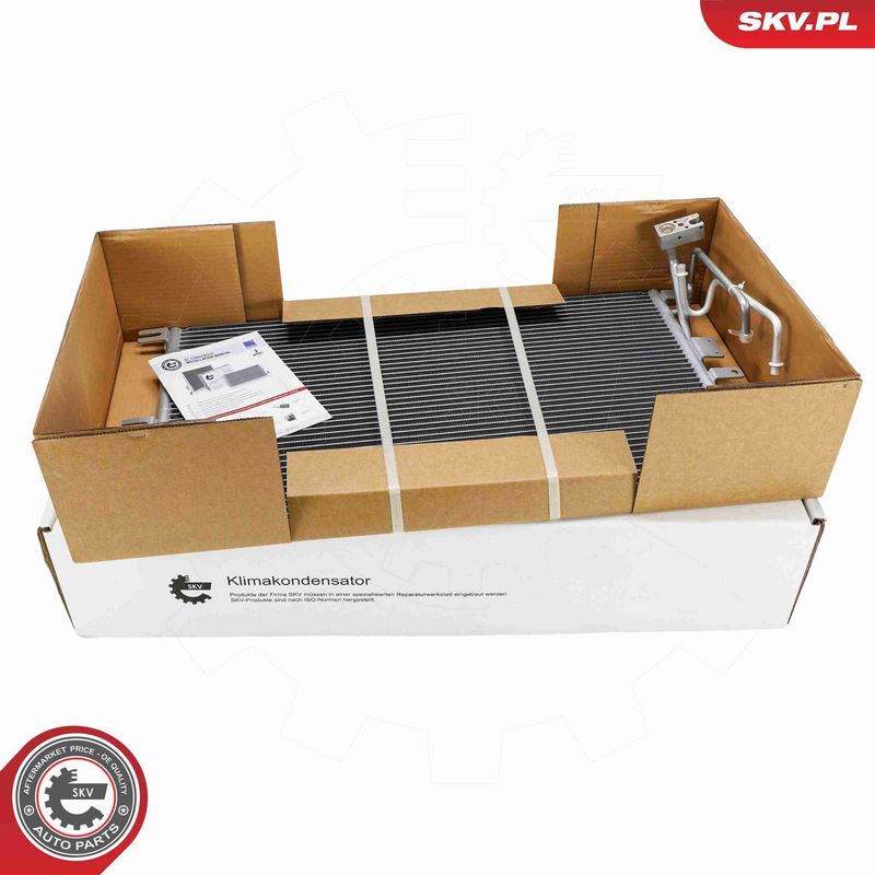 ESEN SKV 86SKV497 Condenser, air conditioning