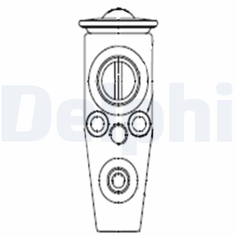 Розширювальний клапан, система кондиціонування повітря, Delphi TSP0585120