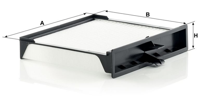 Filter, salongiõhk, MANN-FILTER CU 2430