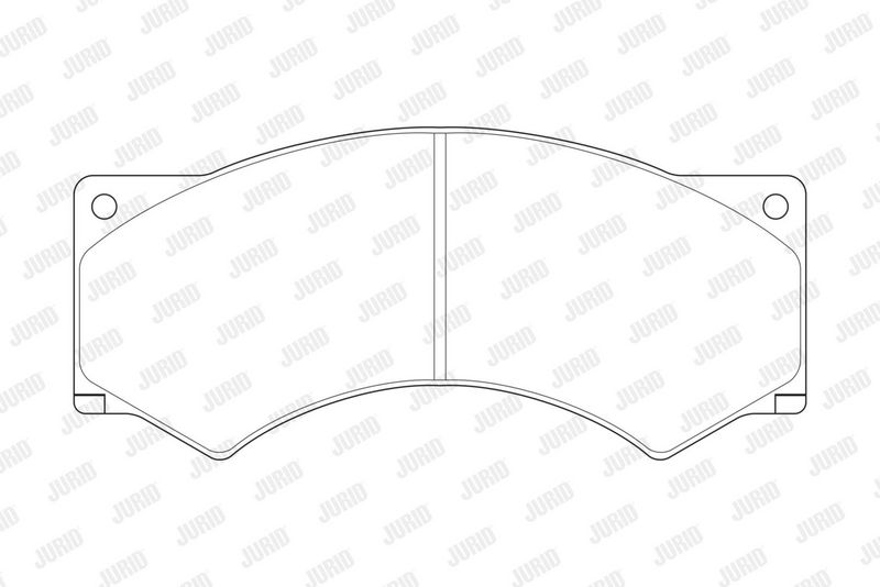 Sada brzdových destiček, kotoučová brzda 2901709560