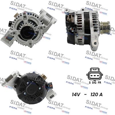 SIDAT generátor A12DE0154A2