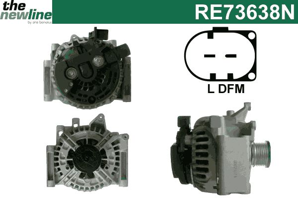 The NewLine RE73638N - Alternator