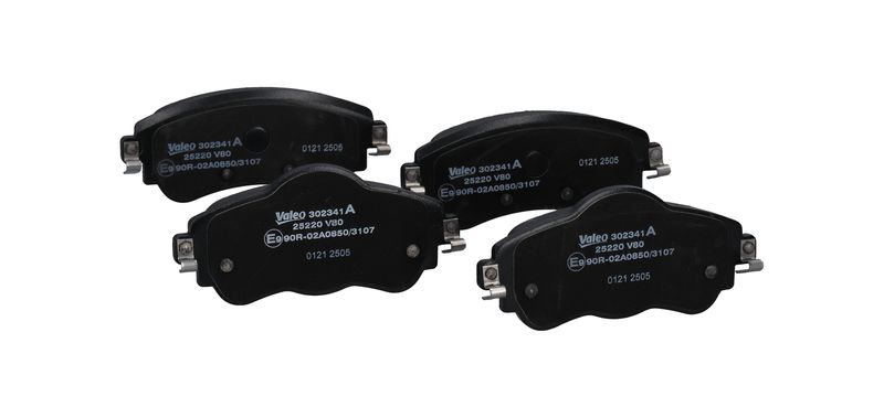 Piduriklotsi komplekt, ketaspidur, VALEO 302341A
